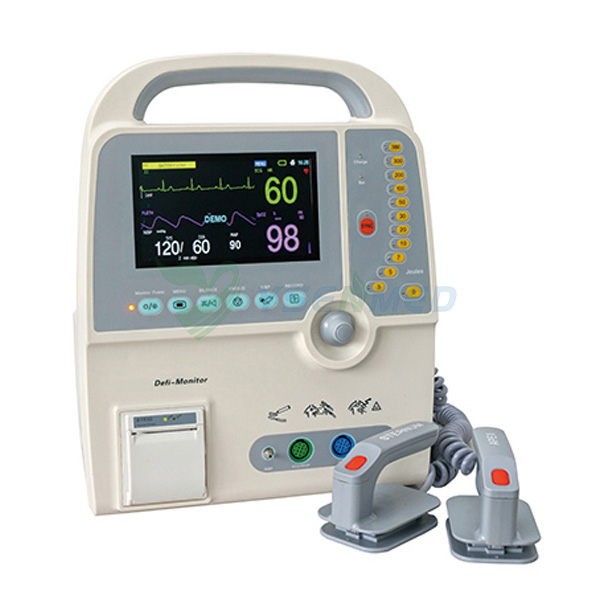 First-aid Biphasic Defibrillator Monitor Medical Hospital Equipments YS-8000C