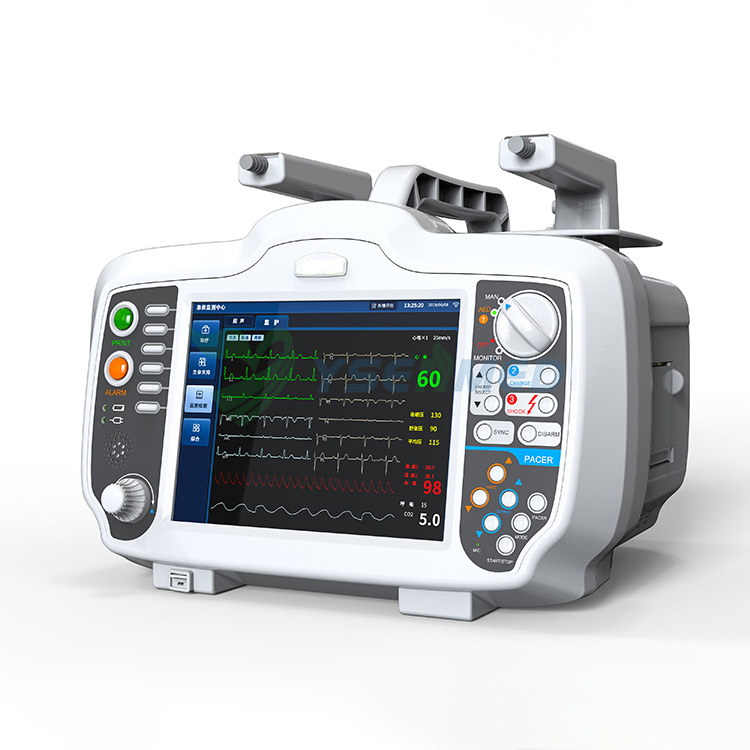 Medical Protable Biphasic Automatic External Defibrillator Monitor YS-DM7000